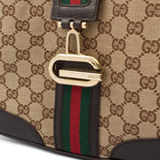 Picture of Gucci Shoulder Bag Jackie in Brown, GG Canvas