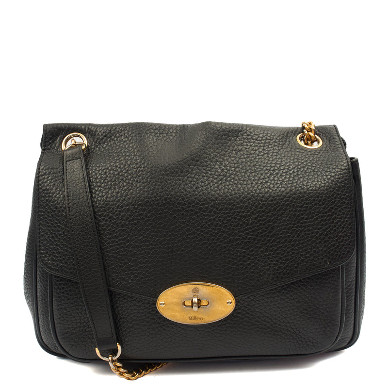 Picture of Mulberry Shoulder Bag Darley Shoulder Bag  in Black, Leather