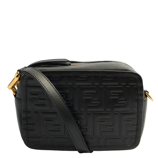 Picture of Fendi Cross Body Crossbody in Black, Leather