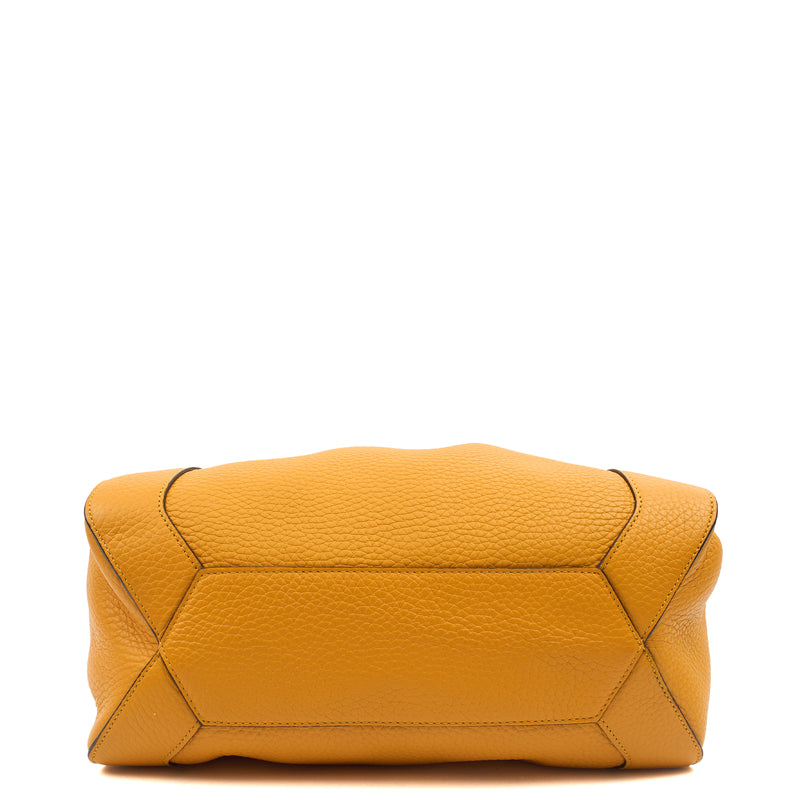 Picture of Mulberry Tote Millie Tote in Yellow, Calfskin Leather