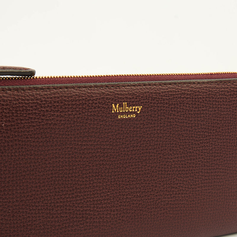 Picture of Mulberry Purse Wallet in Oxblood, Leather