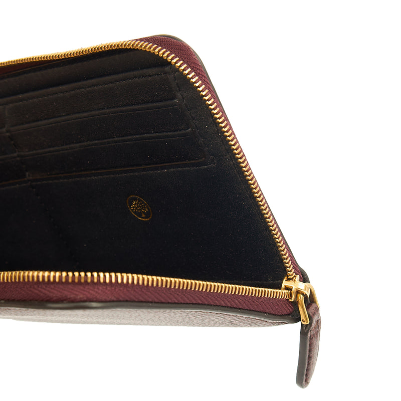 Picture of Mulberry Purse Wallet in Oxblood, Leather