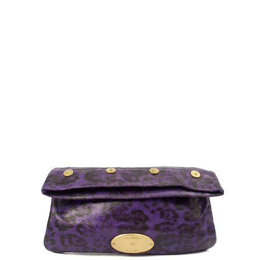 Picture of Mulberry Clutch Mitzy Clutch in Print, Calfskin Leather