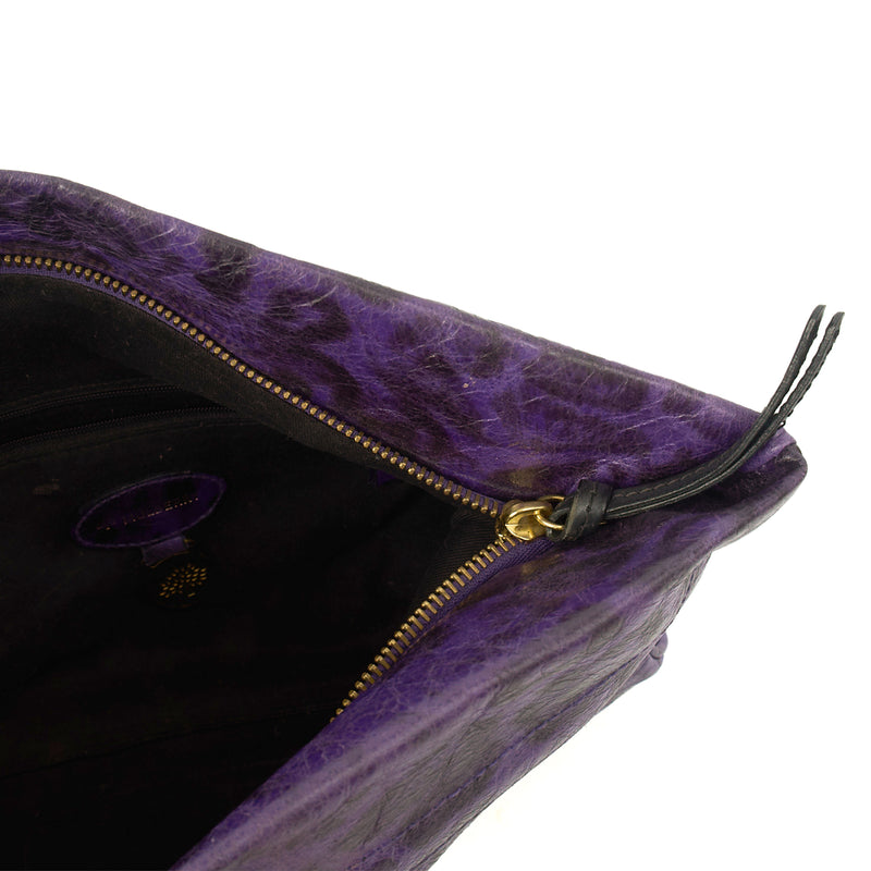 Picture of Mulberry Clutch Mitzy Clutch in Print, Calfskin Leather