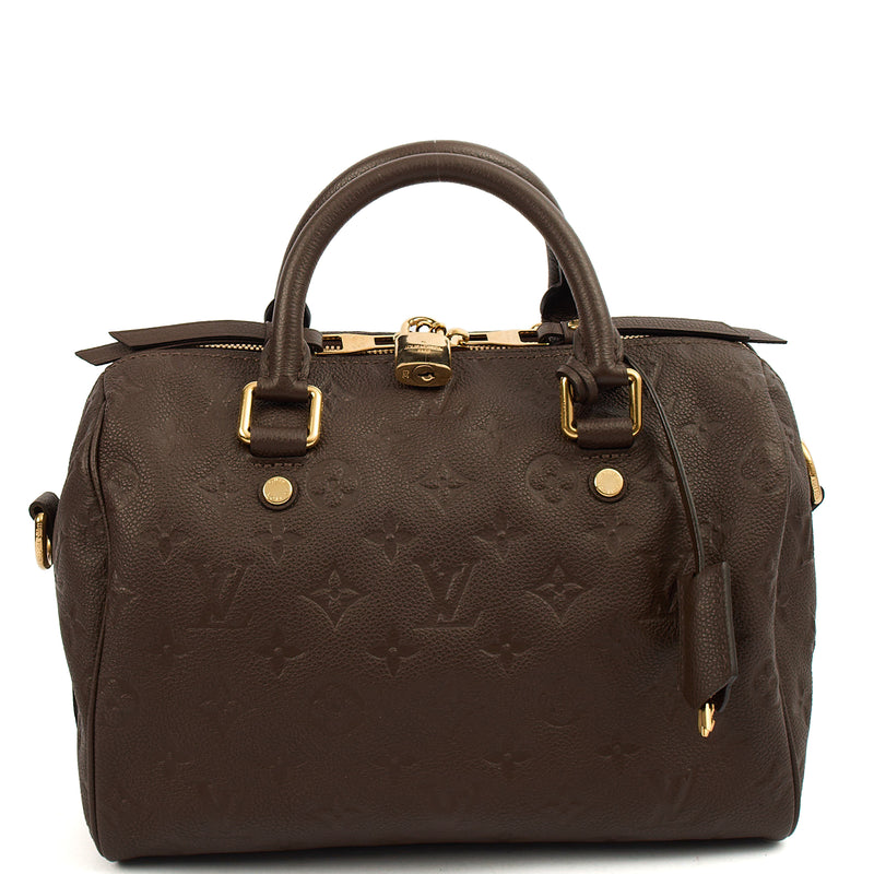 Picture of Louis Vuitton Top Handle Speedy Bandouliere 30 in Monogram, Empreinte Leather