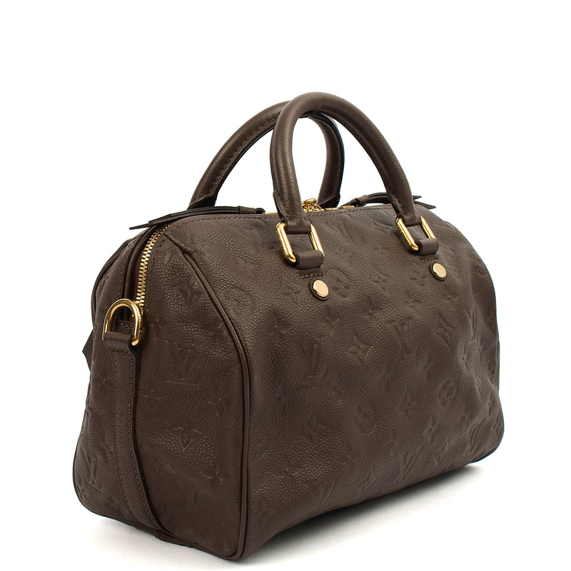 Picture of Louis Vuitton Top Handle Speedy Bandouliere 30 in Monogram, Empreinte Leather