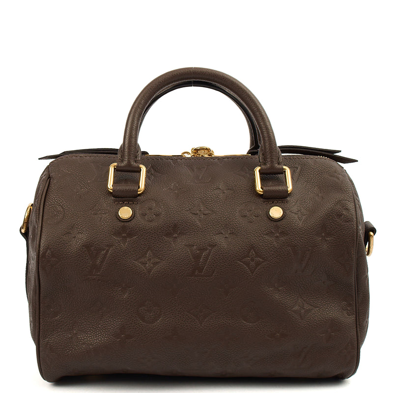 Picture of Louis Vuitton Top Handle Speedy Bandouliere 30 in Monogram, Empreinte Leather