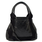 Picture of Balenciaga Cross Body Cabas XS in Black, Leather