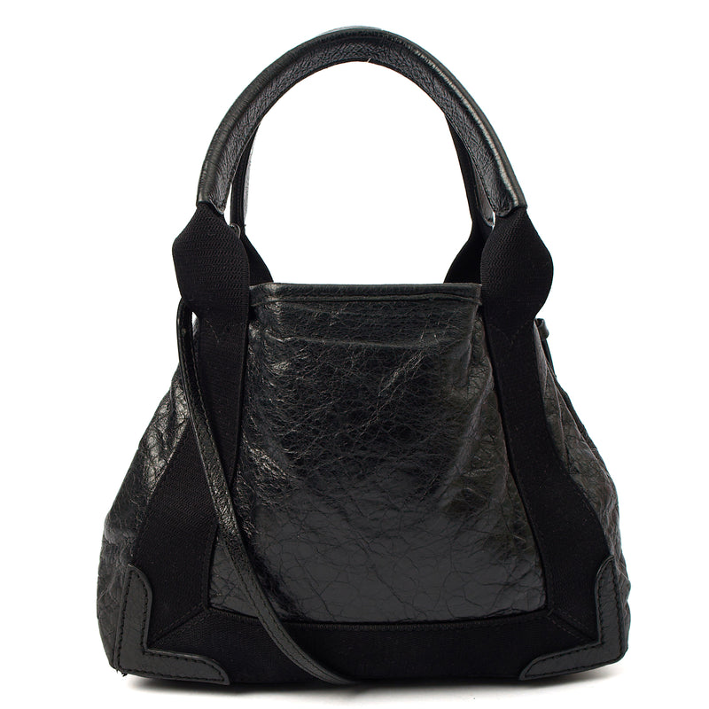 Picture of Balenciaga Cross Body Cabas XS in Black, Leather