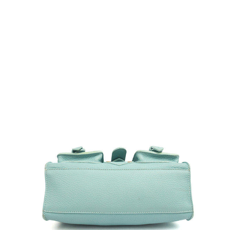 Picture of Mulberry Shoulder Bag Blenheim in Blue, Leather