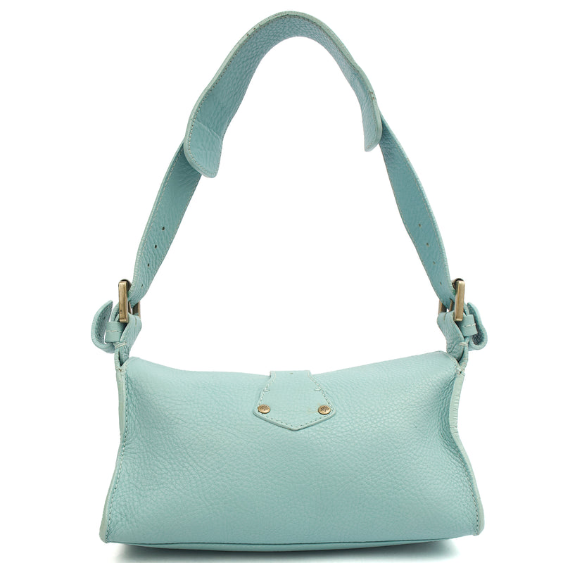 Picture of Mulberry Shoulder Bag Blenheim in Blue, Leather