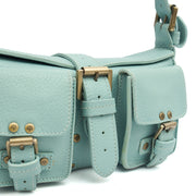 Picture of Mulberry Shoulder Bag Blenheim in Blue, Leather