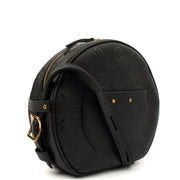 Picture of Louis Vuitton Cross Body Mini Boite Chapeau in Black, Empreinte Leather
