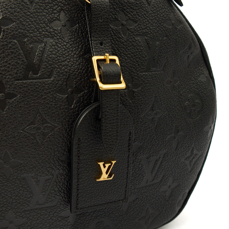 Picture of Louis Vuitton Cross Body Mini Boite Chapeau in Black, Empreinte Leather