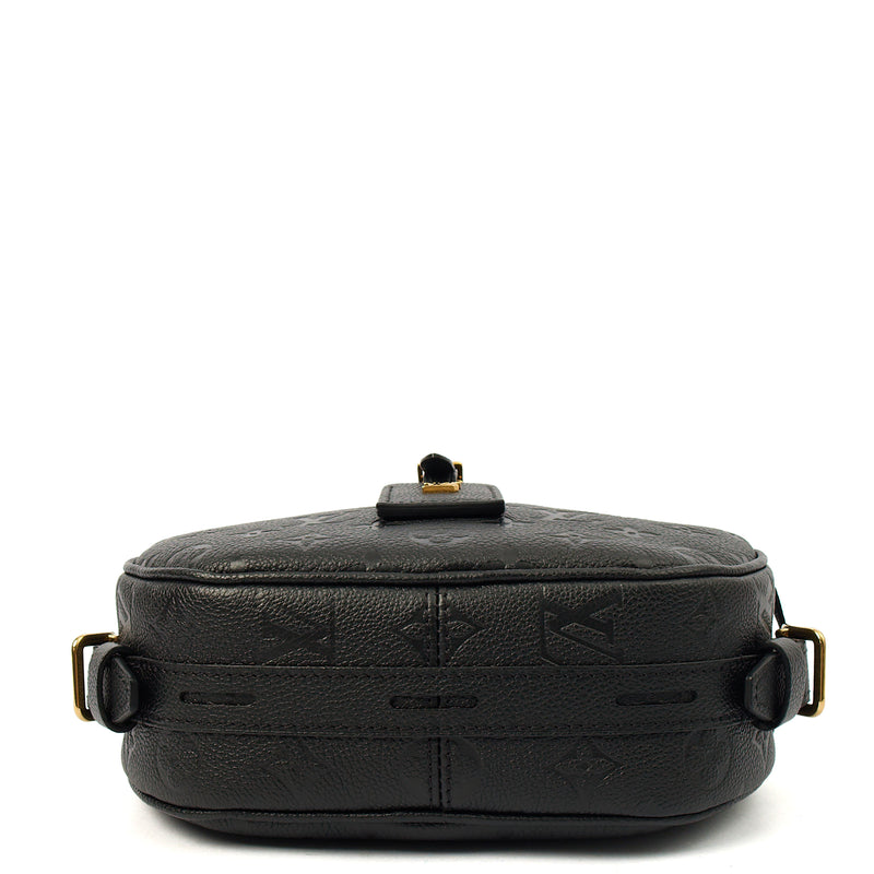 Picture of Louis Vuitton Cross Body Mini Boite Chapeau in Black, Empreinte Leather