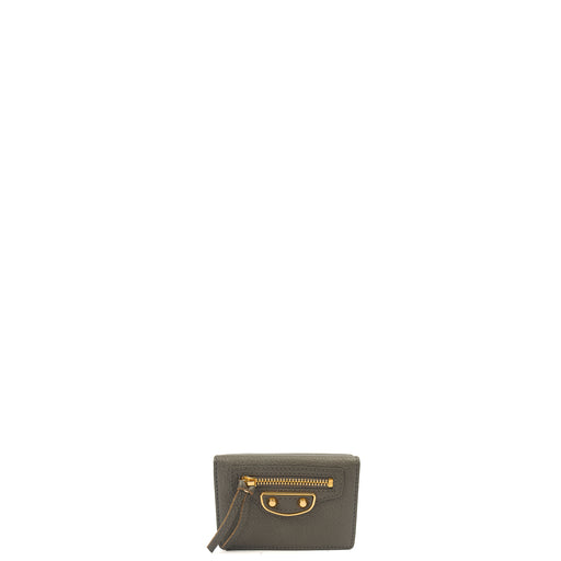 Picture of Balenciaga Wallet Wallet in Grey, Veau (Calfskin)