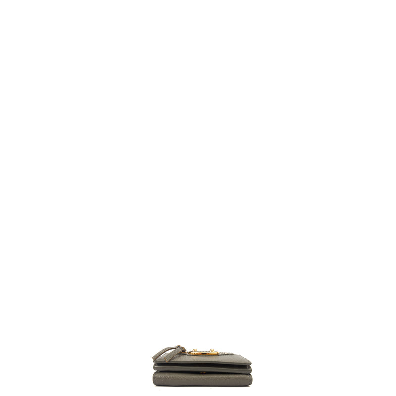 Picture of Balenciaga Wallet Wallet in Grey, Veau (Calfskin)