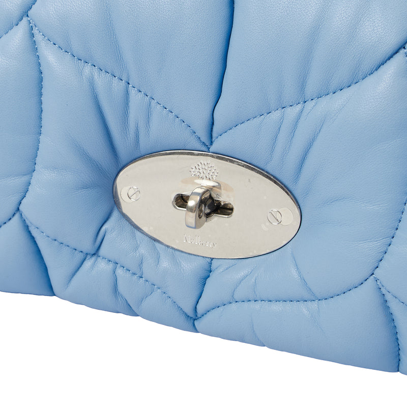 Picture of Mulberry Cross Body Little Softie in Cornflour, Calfskin Leather