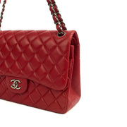Picture of Chanel Shoulder Bag Classic Double Flap - Large in Red, Lambskin Leather