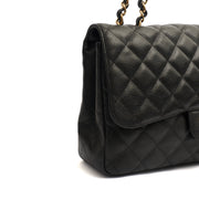 Picture of Chanel Shoulder Bag Classic Single Flap - Maxi in Black, Caviar Leather