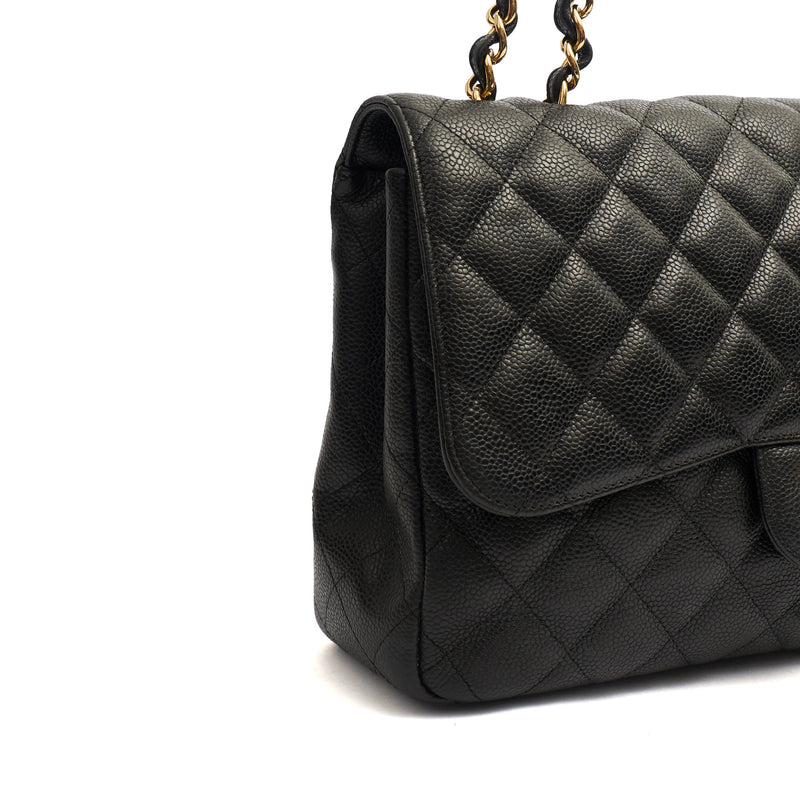 Picture of Chanel Shoulder Bag Classic Single Flap - Maxi in Black, Caviar Leather