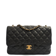 Picture of Chanel Shoulder Bag Classic Single Flap - Maxi in Black, Caviar Leather