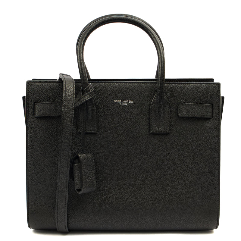 Picture of Saint Laurent Tote Sac de Jour Baby in Black, Leather