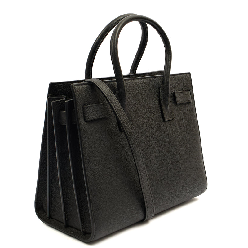 Picture of Saint Laurent Tote Sac de Jour Baby in Black, Leather