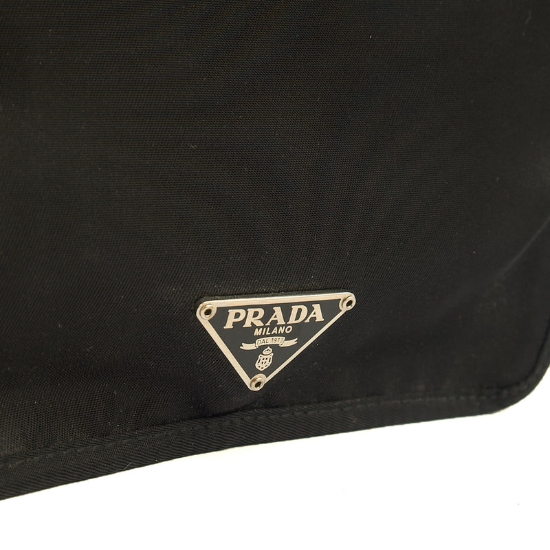 Picture of Prada Wallet Nylon Pouch Wristlet in Black, Nylon