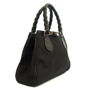 Picture of Christian Dior Tote Trotter Boston in Black, Fabric