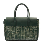 Picture of Mulberry Tote Bayswater Heritage in Green, Calfskin Leather