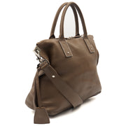 Picture of Mulberry Tote Alice  in Clay, Calfskin Leather