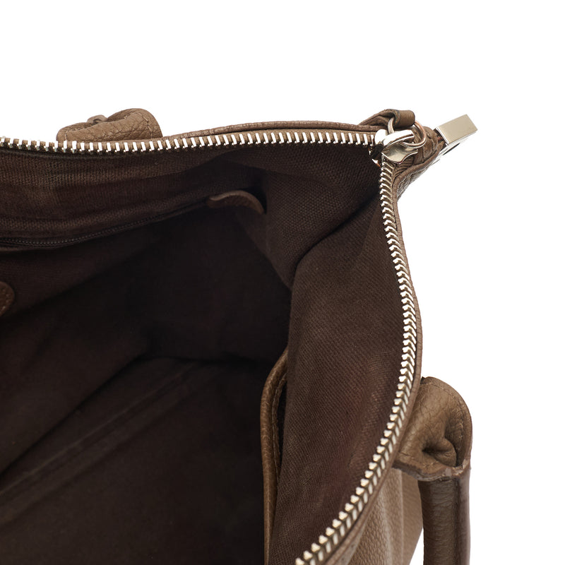 Picture of Mulberry Tote Alice  in Clay, Calfskin Leather