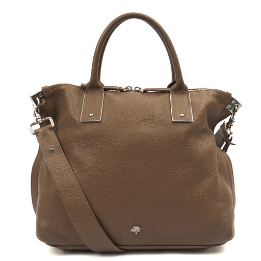 Picture of Mulberry Tote Alice  in Clay, Calfskin Leather