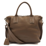 Picture of Mulberry Tote Alice  in Clay, Calfskin Leather