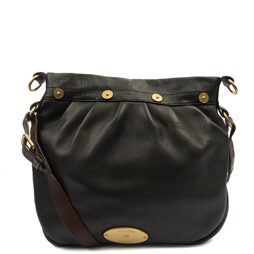 Picture of Mulberry Cross Body Mitzy Tote in Black, Leather