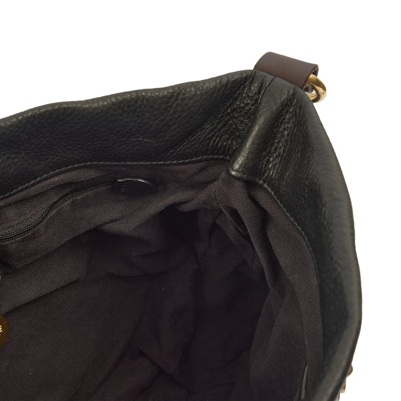 Picture of Mulberry Cross Body Mitzy Tote in Black, Leather