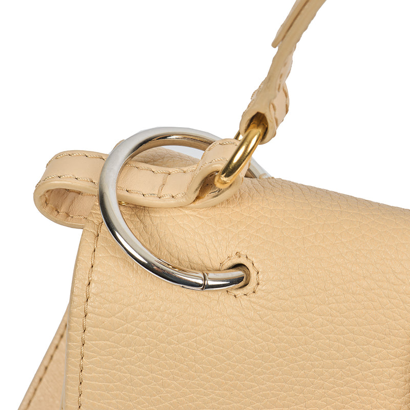 Picture of Chloe Tote Aby Tote - Medium in Neutral, Calfskin Leather
