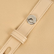 Picture of Chloe Tote Aby Tote - Medium in Neutral, Calfskin Leather