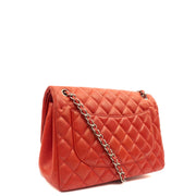 Picture of Chanel Shoulder Bag Classic Double Flap - Large in Red, Lambskin Leather