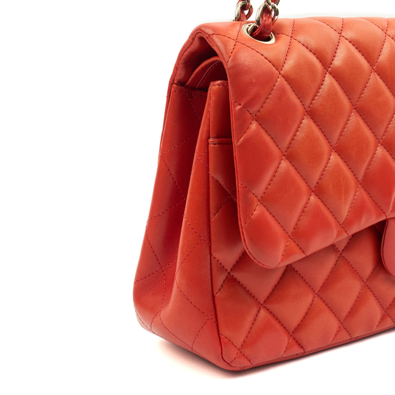 Picture of Chanel Shoulder Bag Classic Double Flap - Large in Red, Lambskin Leather