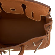 Picture of Hermes Tote Birkin 30 in Gold, Togo Leather