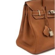 Picture of Hermes Tote Birkin 30 in Gold, Togo Leather