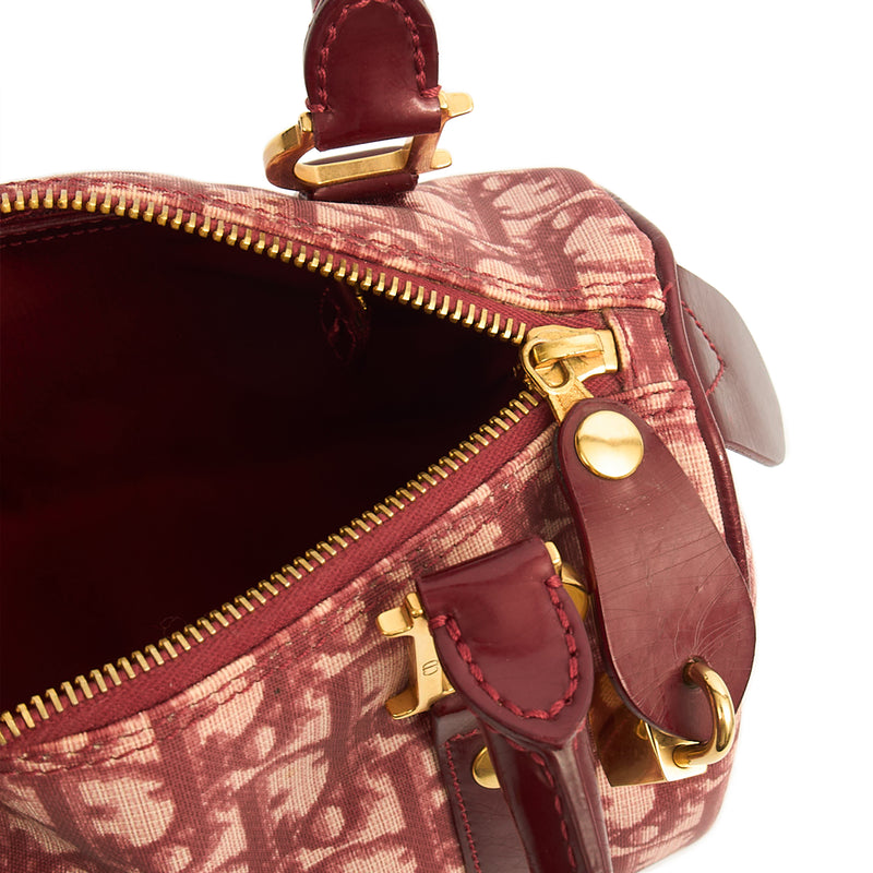 Picture of Christian Dior Tote Trotter Boston in Red, Leather
