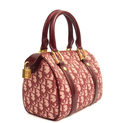 Picture of Christian Dior Tote Trotter Boston in Red, Leather