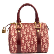 Picture of Christian Dior Tote Trotter Boston in Red, Leather