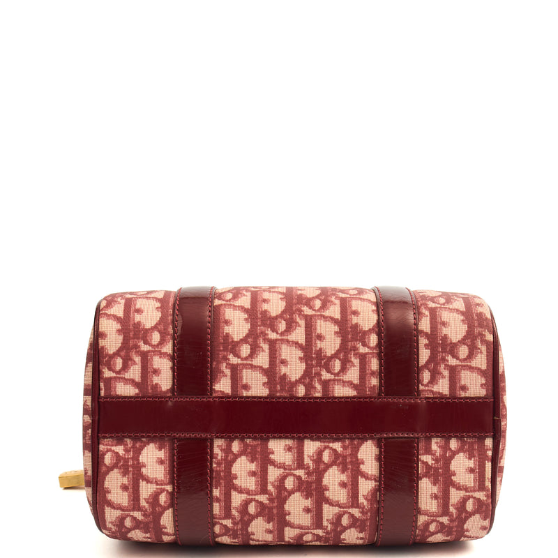 Picture of Christian Dior Tote Trotter Boston in Red, Leather
