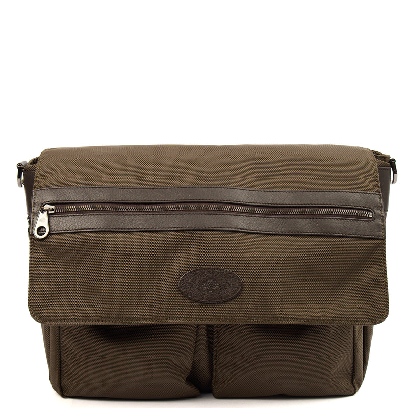 Picture of Mulberry Satchel Messenger in Green, Fabric