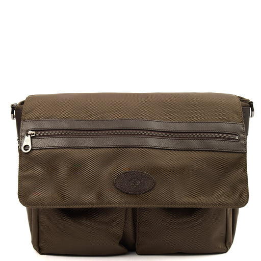 Picture of Mulberry Satchel Messenger in Green, Fabric