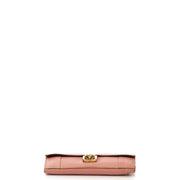 Picture of Chloe Purse Elsie Continental Flap Wallet in Nut, Calfskin Leather